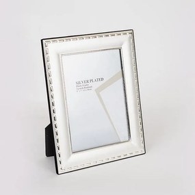 Κορνίζα Μεταλλική Επάργυρη 756-10019 13x18cm Silver Estheti Home Metal