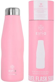 Μπουκάλι Θερμός 500ml Estia Save The Aegean Blossom Rose 01-7812