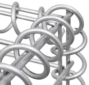 vidaXL Συρματοκιβώτιο - Γλάστρα Υπερυψωμένη Εξάγωνη 160 x 140 x 50 εκ.