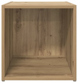 vidaXL Ντουλάπι TV 2 pcs Καφέ 37 x 35 x 37 εκ Επεξεργασμένο ξύλο