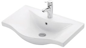 KARAG BASIC 7065 Νιπτήρας Αναρτώμενος Λευκό Πορσελάνη 65x45x17,5cm