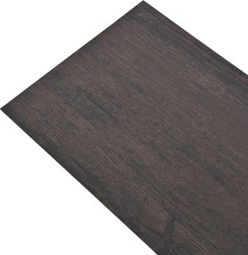 vidaXL Πλάκες Δαπέδου 18 pcs Σκούρο Γκρι 5,26 τ.μ. PVC