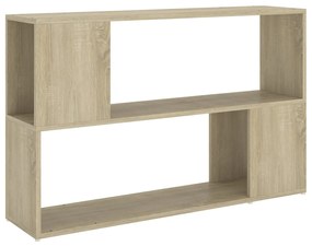 vidaXL Βιβλιοθήκη Sonoma Δρυς 100 x 24 x 63 εκ. από Επεξεργασμένο Ξύλο