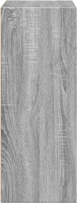 vidaXL Βιβλιοθήκη Γκρι Sonoma 60x30x77 εκ. από Επεξεργ. Ξύλο