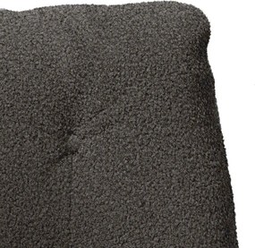 vidaXL Πολυθρόνα Σκούρο Γκρι 69 x 74 x 93 εκ. Υφάσματος Sherpa