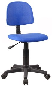 Office Chair 8103 without Arms Fylliana Blue 38*45*77/89 cm