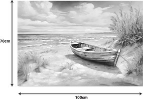 Πίνακας σε καμβά Boato Ι Inart 100x3x70εκ