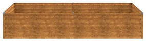 vidaXL Ζαρντινιέρα 195 x 100 x 36 εκ. από Ατσάλι Σκληρυθέν στον Αέρα