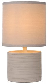 Φωτιστικό Επιτραπέζιο Lucide 47502-81-38 GREASBY Μπεζ/Κρεμ (Beige/Creme)