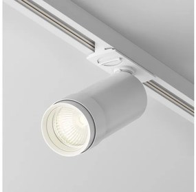 Σποτ Μονοφασικής Ράγας Unity LED 12W Λευκό 3000K 15o-50o Dimmable Focus Zoom TR021-1-12B3K-Z-D-W Maytoni TR021-1-12B3K-Z-D-W