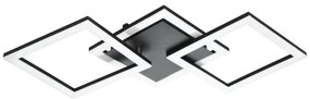 Φωτιστικό Οροφής Eglo 900317 PARANDAY-Z Μαύρο Ματ (Black Mat) 2700K - 6500K