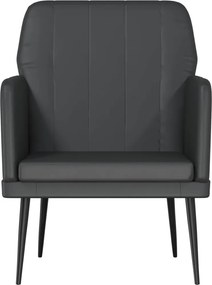 vidaXL Πολυθρόνα Μαύρη 61 x 78 x 80 εκ. από Συνθετικό Δέρμα