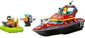Πυροσβεστικό Σκάφος Διάσωσης 60373 City 144τμχ 5 ετών+ Multicolor Lego