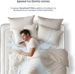 Στρώμα Onesleep, Verso Adapt Sleep Technology, 180x200x28, Μέτριο