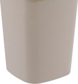 Ποτηροθήκη Μπάνιου (7.5x7.5x10.5) T-D Rubber Beige 63110161