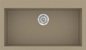 Sanitec Classic 333 (79×50) - Γρανιτένιος νεροχύτης - Granite Taupe