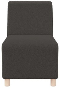 vidaXL Μοναδικός Καναπές χωρίς Χερούλια 2 pcs Σκούρο γκρι
