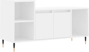 vidaXL Έπιπλο Τηλεόρασης Λευκό 100 x 35 x 55 εκ. Επεξεργασμένο Ξύλο