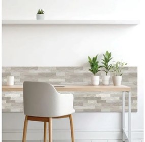 Μαλακά Πλακάκια Προστασίας Τοίχων Birch 54739 Ango-54739-Γκρι 54739
