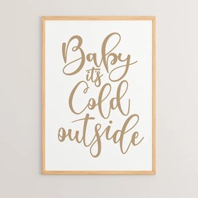 Πίνακας Berby pakoworld με ψηφιακή εκτύπωση και πλαίσιο 33x1.5x48εκ