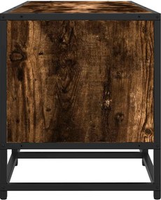 ντουλάπι τηλεόρασης vidaXL Καπνιστή δρυς 120x35x41 cm