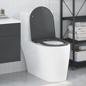 vidaXL Λεκάνη Ανθρακί 47 x 36 x 3,4 εκ Δυροπλάστ
