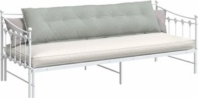 vidaXL Μαξιλάρι Πλάτης Ανοιχτό γκρι 200 x 50 x 19 cm