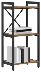 vidaXL Βιβλιοθήκη Παλαιό ξύλο 40 x 30 x 83 εκ Επεξεργασμένο ξύλο
