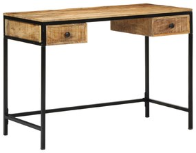 vidaXL γραφείο 105x50x75 εκ. Συμπαγές Ξύλο Μάνγκο