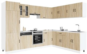 vidaXL Σετ Ντουλάπια Κουζίνας 14 Τεμαχίων Kalmar Επεξεργασμένο Ξύλο