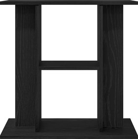 vidaXL Βάση Ενυδρείου Μαύρη Δρυς 60x30x60 εκ. από Τεχνητό Ξύλο