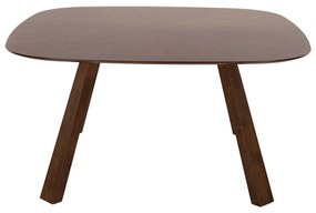 ΤΡΑΠΕΖΙ ΤΡΑΠΕΖΑΡΙΑΣ RINER HM9733 MDF ΜΕ ΚΑΠΛΑΜΑ ΚΑΡΥΔΙΑΣ 150x150x75Υ εκ.