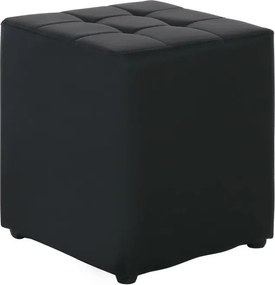 CONY Σκαμπό Βοηθητικό, PU Μαύρο   1τμχ