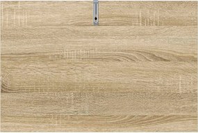 vidaXL Τραπεζάκι Πλευράς Sonoma Δρυς 60 x 40 x 65 εκ.