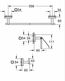 Μονή λαβή βρύση Grohe Μέταλλο