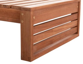 Επαγγελματική Ξαπλώστρα ZIZEL Ξύλο Teak σε Φυσικό 200x71x30Υ εκ. 200x71x30 εκ.