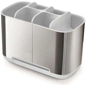 Θήκη Οργάνωσης Μπάνιου Easystore 70531 13x18x10cm Inox Joseph Joseph Stainless Steel
