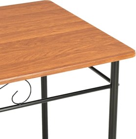 vidaXL Τραπεζαρία Καφέ 120 x 70 x 75 εκ. από MDF