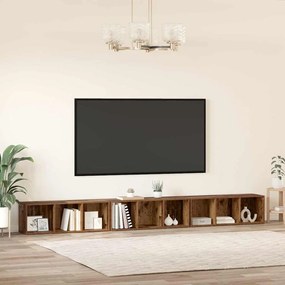 vidaXL Ντουλάπι TV 3 pcs Παλαιό ξύλο 37 x 35 x 107.5 εκ