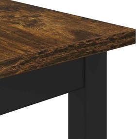 vidaXL Τραπεζαρίες 70 x 70 x 75 cm ΜΕΤΑΛΛΟ