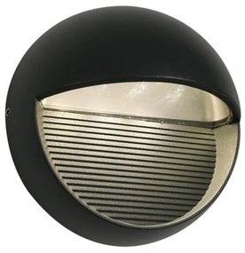 Απλίκα Φωτιστικό Τοίχου LED 6W IP65 Αλουμίνιο Γραφίτης 5223 Sunlight-5223-Ανθρακί 5223