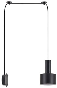 Φωτιστικό Τοίχου Adept Tube 77-8815 50x14x300cm 1xE27 60W Black Homelighting