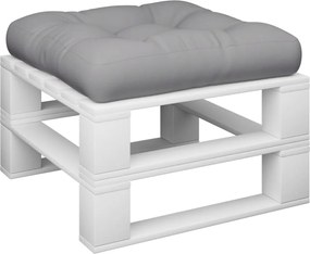 vidaXL Μαξιλάρι Παλέτας Γκρι Υφασμάτινο