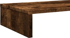 vidaXL Βάση Οθόνης Καπνιστή Δρυς 100x27x10 εκ. από Επεξ. Ξύλο