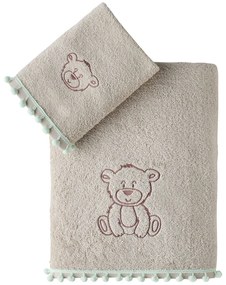 Βρεφικές Πετσέτες (Σετ 2τμχ) Kentia Loft Poope 400gsm