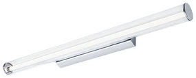 Φωτιστικό Τοίχου - Απλίκα Ion L 8172 18W Led 89x11x6cm Chrome Nowodvorski Metal, Glass