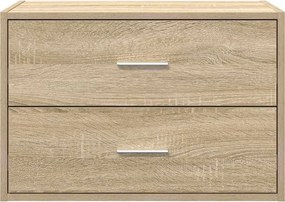 vidaXL Ντουλάπι με 2 συρτάρια Sonoma Δρυς 60x31x40 εκ. από Επεξ. Ξύλο
