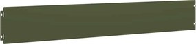 vidaXL Περίγραμμα γκαζόν 10 τμχ. 15 x 103 cm Κρύα έλαση από χάλυβα