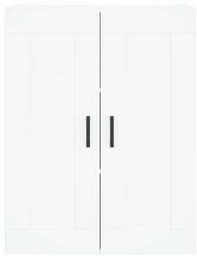 vidaXL Ντουλάπι Λευκό 69,5x34x180 εκ. από Επεξεργασμένο Ξύλο