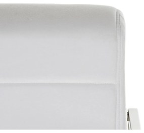 Καρέκλα DKD Home Decor πολυεστέρας Χάλυβας Λευκό (56 x 68 x 92 cm)